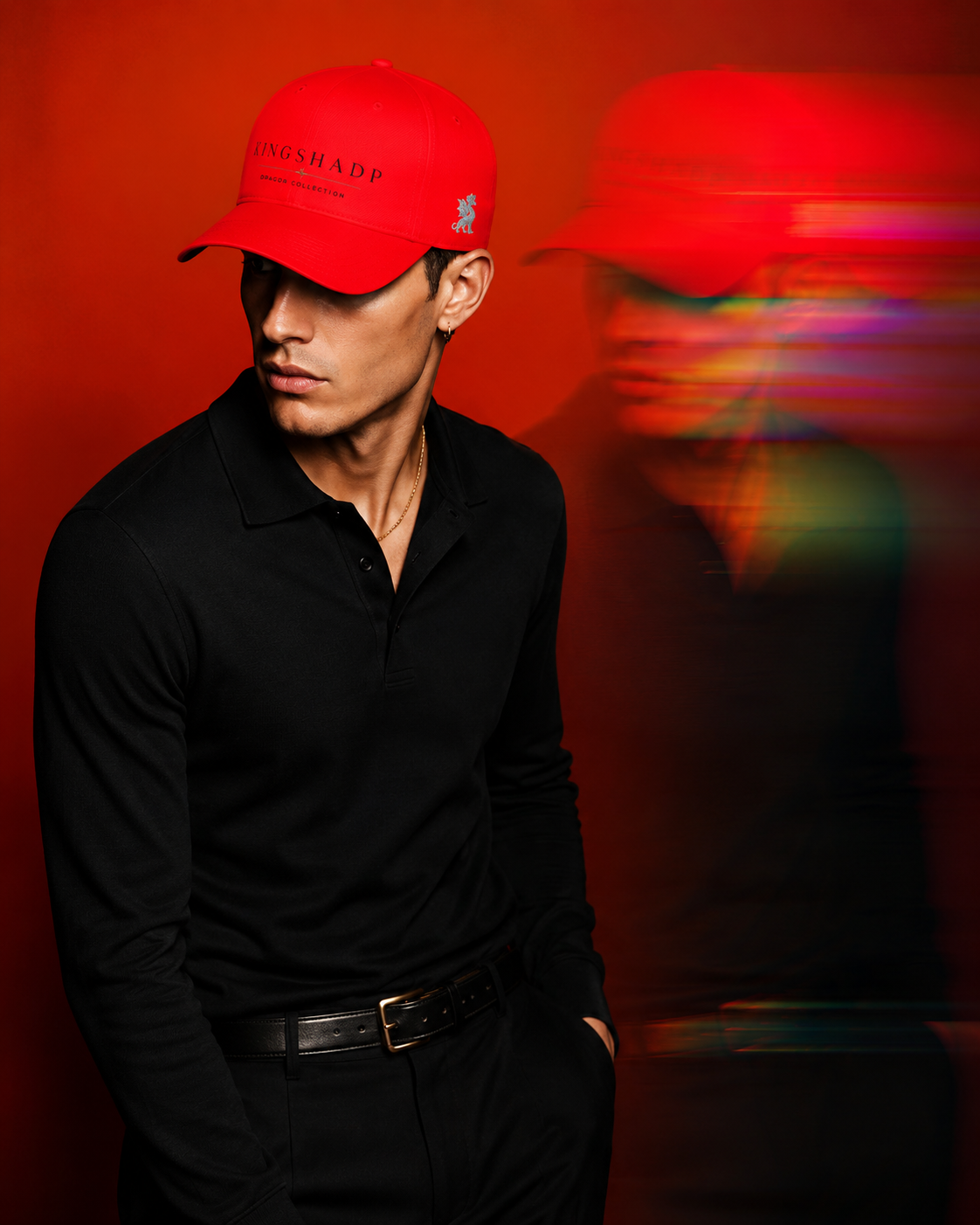 KingShadP Vintage Logo Cap — product view 1