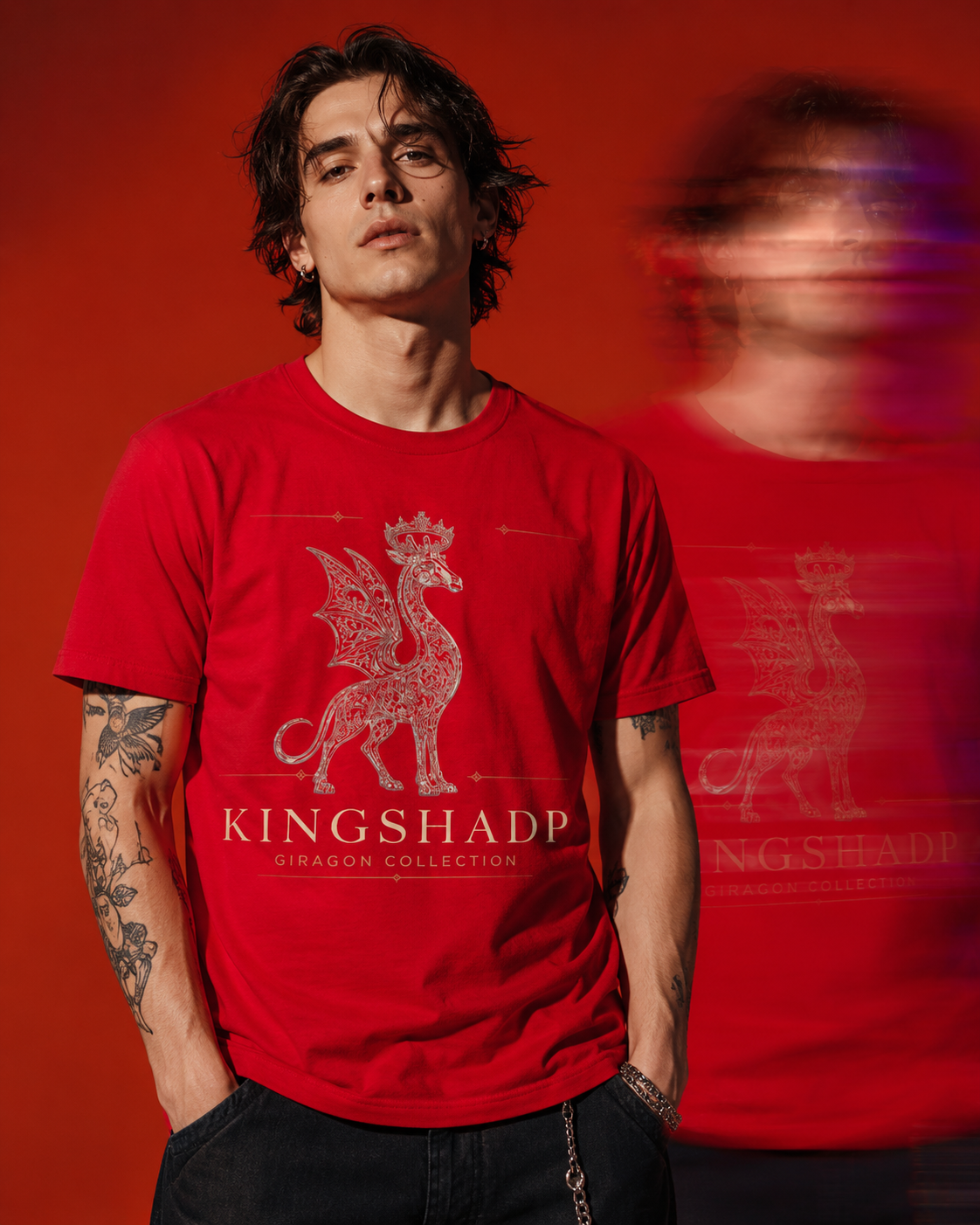 KingShadP Giragon Anatomy Tee — product view 1
