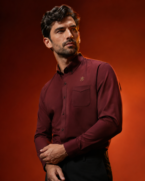 KingShadP SP Crest Button-Down — product view 1