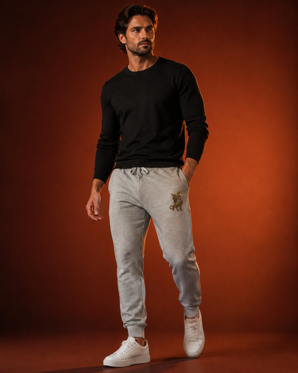 KingShadP Embroidered Giragon Sweatpants — product view 9